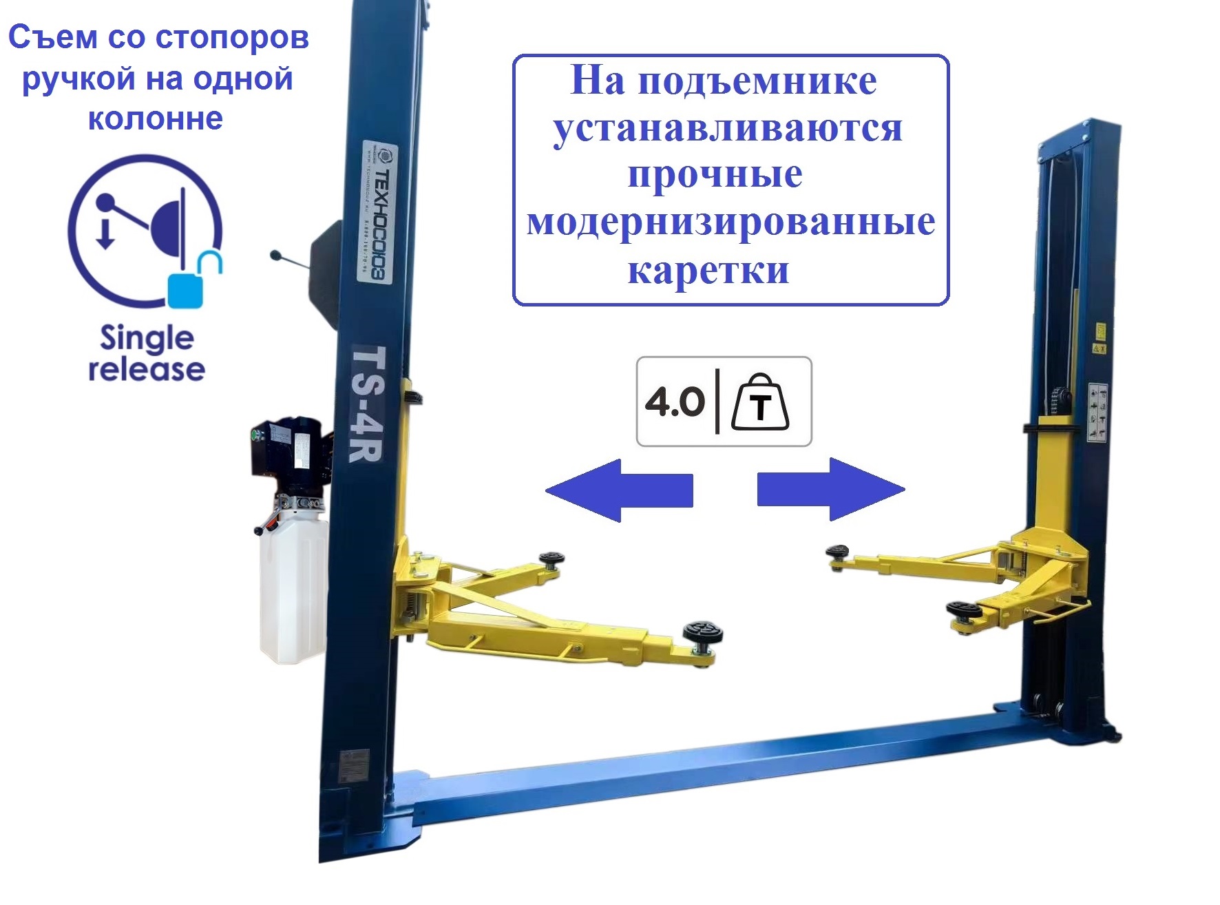 Двухстоечные подъемники купить в Пскове, цена на двухстоечный подъемник -  Техносоюз