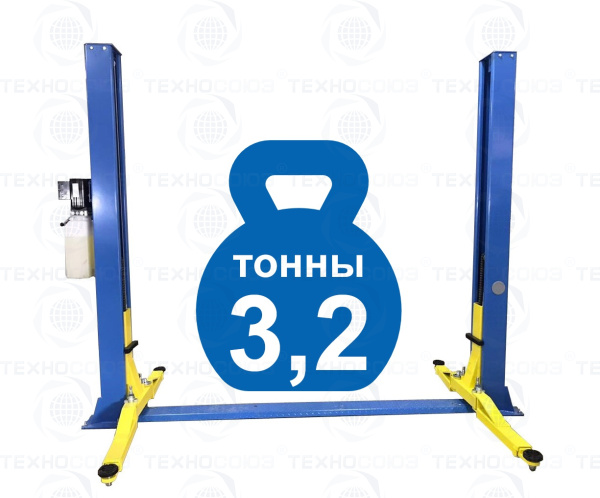 Подъемник 3,2 тонны, 2-х стоечный, TS-1112 