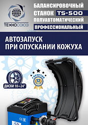 Комплект TS-3022 Шиномонтажный станок+TS-500 Балансировочный стенд  