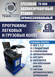 Комплект TS-52D Шиномонтажный стенд+TS-950 Балансировочный станок